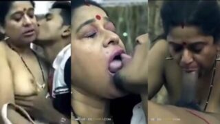 Aunty sucks her owner dick in Desi49 Video