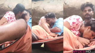 Desi South Indian School Teen Couple Kissing Boobs Sucking