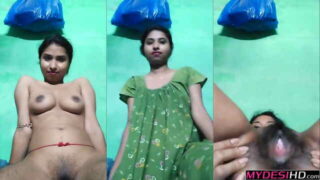 Hot Hairy Desi Girl Striptease: Indian Woman Shows Hairy Pussy XXX