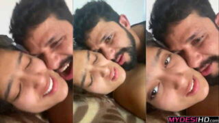 Real Punjabi Couple Hardcore Bedroom Sex – Rough Blanket Chudai With Audio