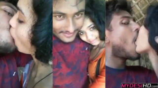 Real South Indian Village Couple Intimate Kissing – Amateur Desi Romance