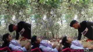 Secret Desi Village Sex Leaked Mms Of Jungle Tryst While Boyfriend Is Away