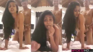 Slim Desi Girl Back Position Sex – Hot Indian Couple Hard Doggy Style Fucking