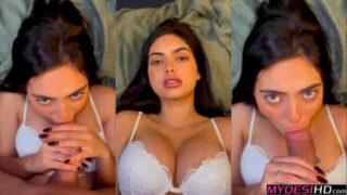 Stunning Idha Kumari Towel Drop & Massive Cock Blowjob – Amateur Viral Leak